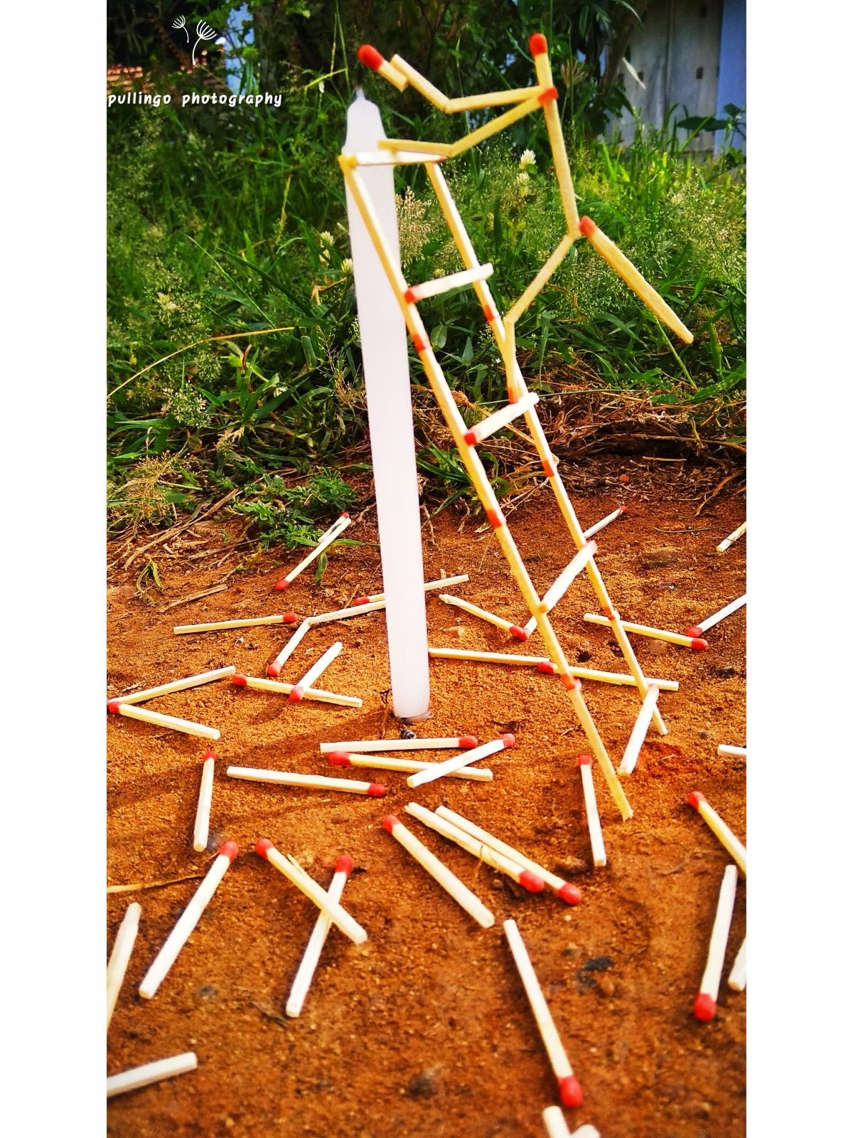 A single candle flame, the classical Buddhist metaphor for rebirth as conditioned continuity
